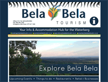 Tablet Screenshot of belabelatourism.co.za